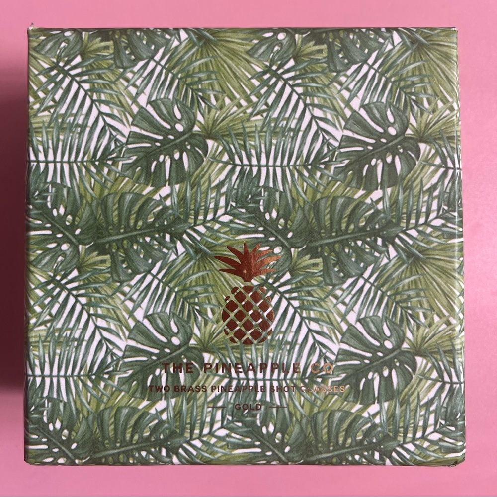 Brass Pineapple Shot Glasses. 💥FINAL PRICE💥